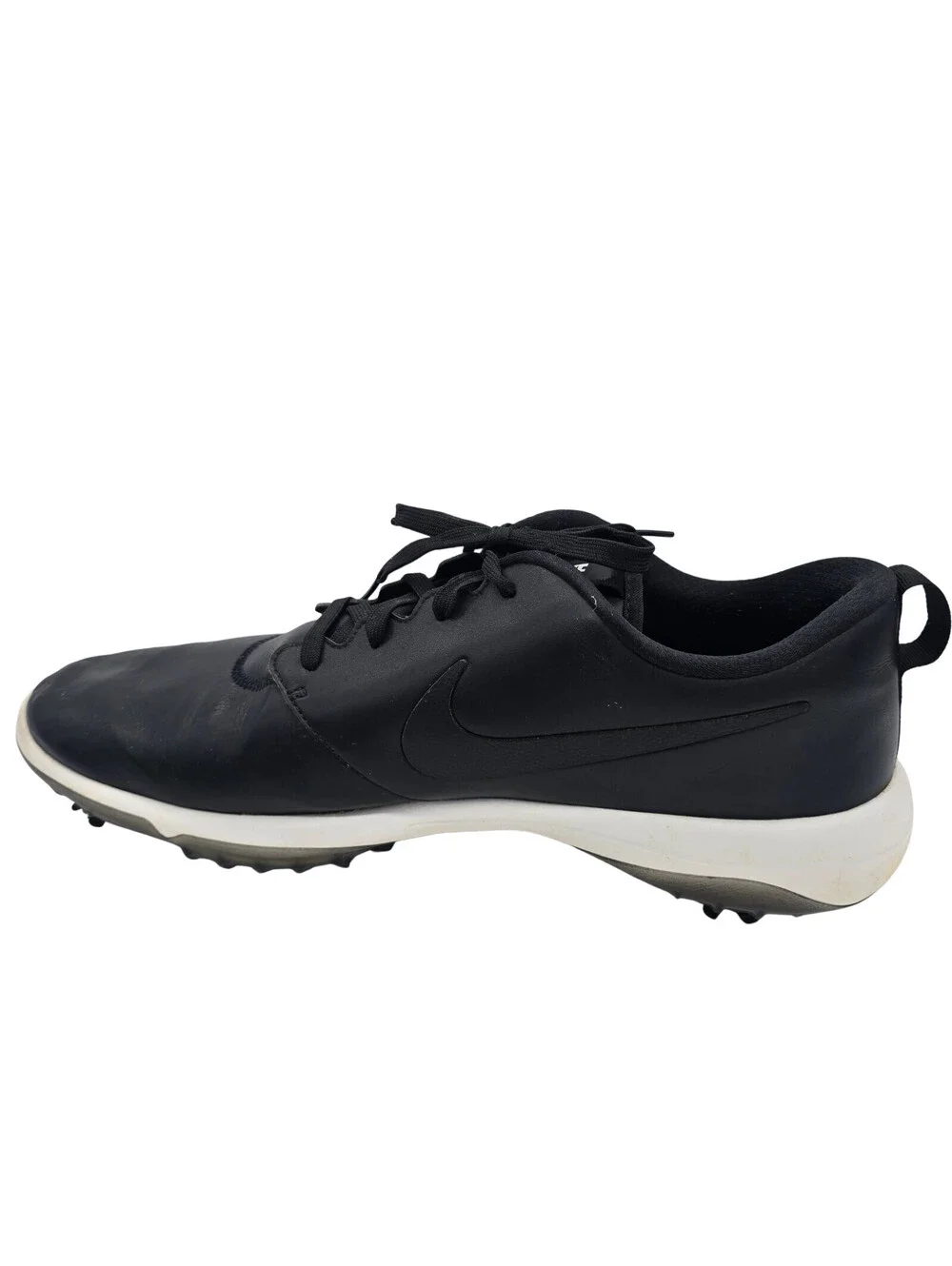Nike Roshe G Tour Golf Shoes | Men's 14 | Black/White, Blackout Swoosh